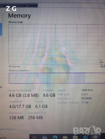Лаптоп HP mt42 Mobile Thin Client – 16GB RAM, 239GB SSD + 466GB HDD, нова батерия, снимка 3 - Лаптопи за работа - 52525848