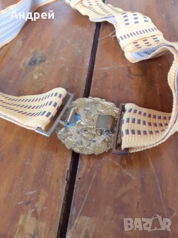 Стар офицерски параден колан #2, снимка 6 - Други ценни предмети - 31228035