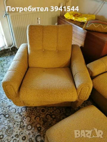 Холна гарнитура с разгъваем диван! , снимка 7 - Дивани и мека мебел - 53934980