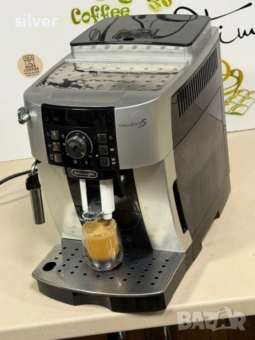 Кафемашина кафе автомат delonghi magnifica S с гаранция, снимка 6 - Кафемашини - 53265732