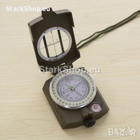  Професионален призматичен компас, снимка 5 - Екипировка - 30806230