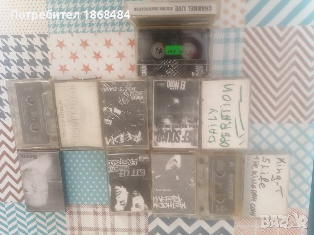 Продавам аудио олд скуул хип-хоп касети 12 бр, снимка 2