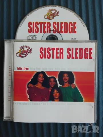 Sister Sledge ‎– Hits Live -оригинален диск музика