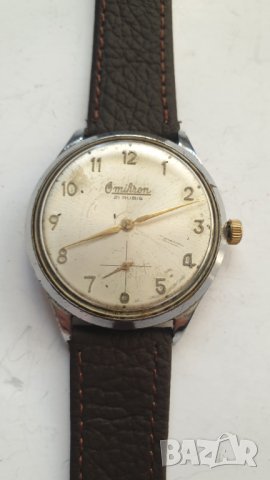 Мъжки механичен часовник Omicron 21 RUBIS, снимка 3 - Антикварни и старинни предмети - 42563271