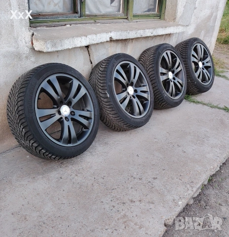 Оригинални джанти с гуми Mercedes 5x112 17", снимка 8 - Гуми и джанти - 54230457