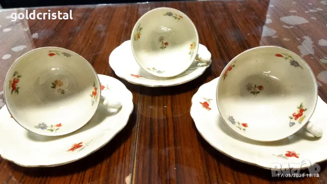 Стар немски порцелан чаши за кафе , снимка 10 - Антикварни и старинни предмети - 50425666