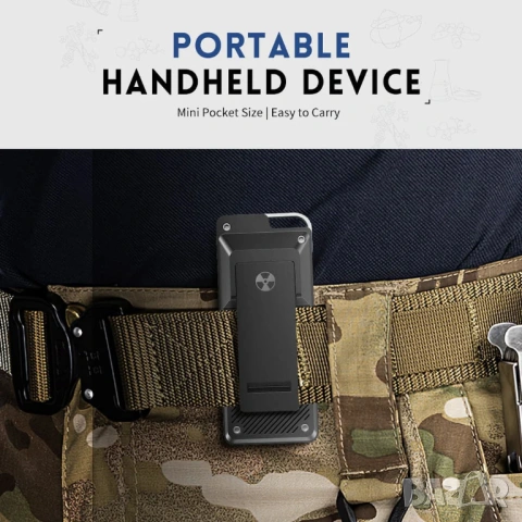 Гайгеров брояч - ядрен радиационен детектор FNIRSI GC-02, снимка 5 - Друга електроника - 53889160