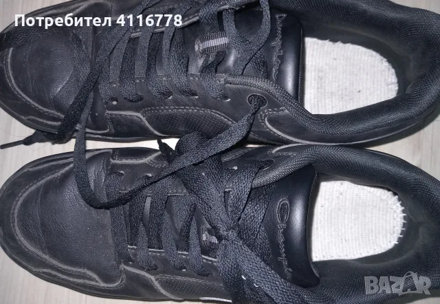 черни маратонки Champion 44 номер, снимка 2 - Спортни обувки - 55977845