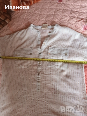 Лот от ленена пола Марко Поло и риза за лятото, снимка 12 - Поли - 54149692