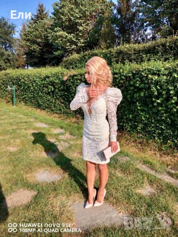 Дизайнерска рокля , снимка 4 - Рокли - 42260778
