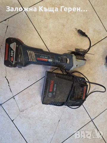 Малък Флекс Bosch GWS18, снимка 3 - Ъглошлайфи - 56068362
