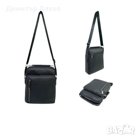 Практична мъжка чанта с регулируема дръжка, снимка 5 - Чанти - 48232254