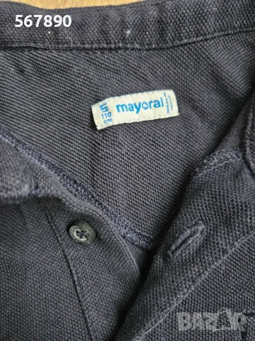 Тениска с яка Mayoral , снимка 2 - Детски тениски и потници - 56465933
