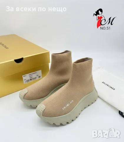 Balenciaga Дамски Маратонки Тип Чорап👟Дамски Спортни Обувки Тип Чорап Баленсиага-2 Цвята Код A1858 , снимка 2 - Маратонки - 55929321