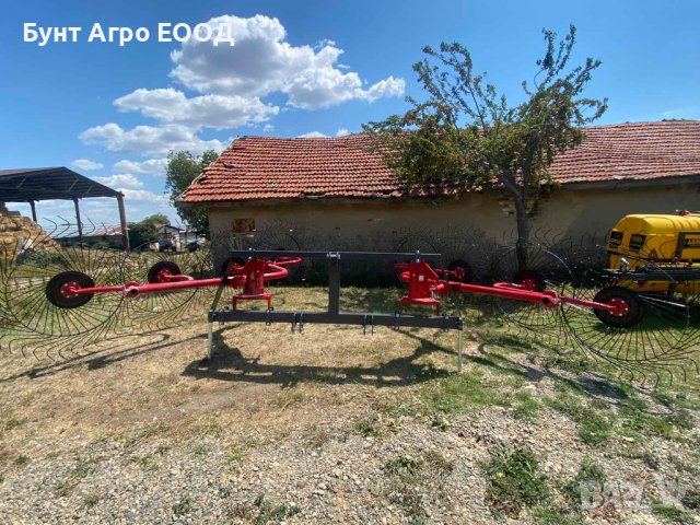 Сеносъбирач с 8 слънца, снимка 2 - Селскостопанска техника - 37456366