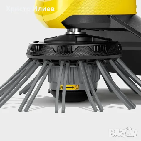 Уред за премахване на плевели Karcher 18V WRE 18-55 с батерия и зарядно, снимка 2 - Градинска техника - 56079339