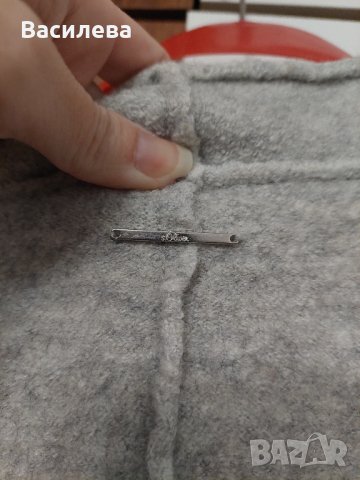 сиво палто s. oliwer, снимка 5 - Палта, манта - 42563921