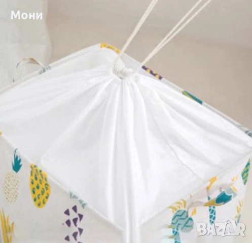 Сгъваема голяма кутия за съхранение – Защита и организираност за твоите вещи, снимка 2 - Органайзери - 53913176