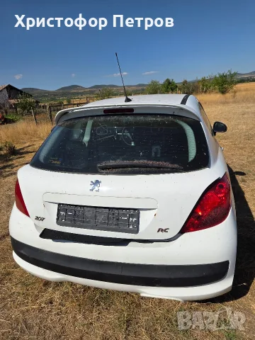 задна броня за Peugeot 207 rc 