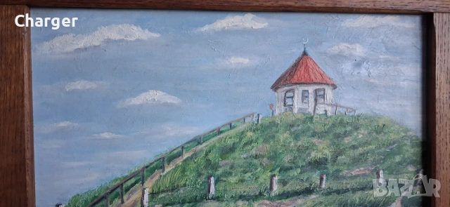 Стара картина, подписана!, снимка 4 - Картини - 53224987