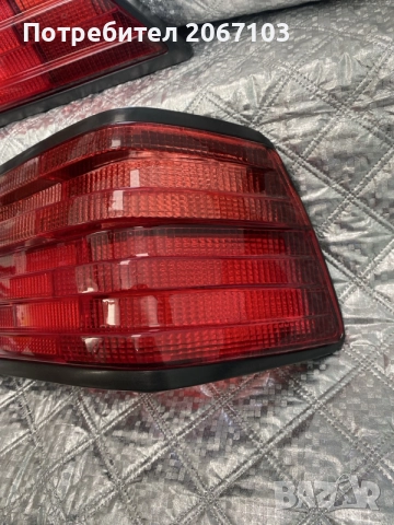 стопове в124 w124 red FIFFT червени, снимка 9 - Части - 56440432