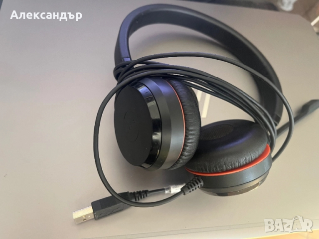 Слушалки с микрофон Jabra Evolve 20 MS Stereo USB - Special Edition , снимка 2 - Слушалки и портативни колонки - 52060234