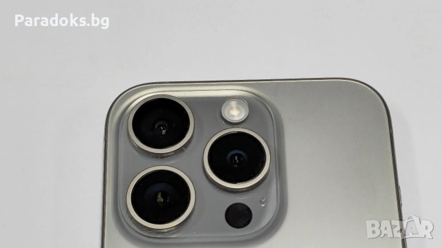 Apple iPhone 15 Pro 128GB Titanium grey, снимка 6 - Apple iPhone - 53176040