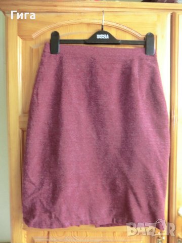 Вишнева права пола за зимата кашмир