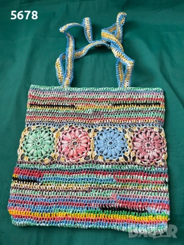 Плетени чанти, снимка 8 - Чанти - 51084347