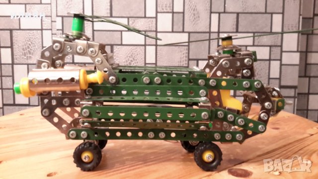 Играчка от стар метален конструктор , снимка 4 - Колекции - 37311441