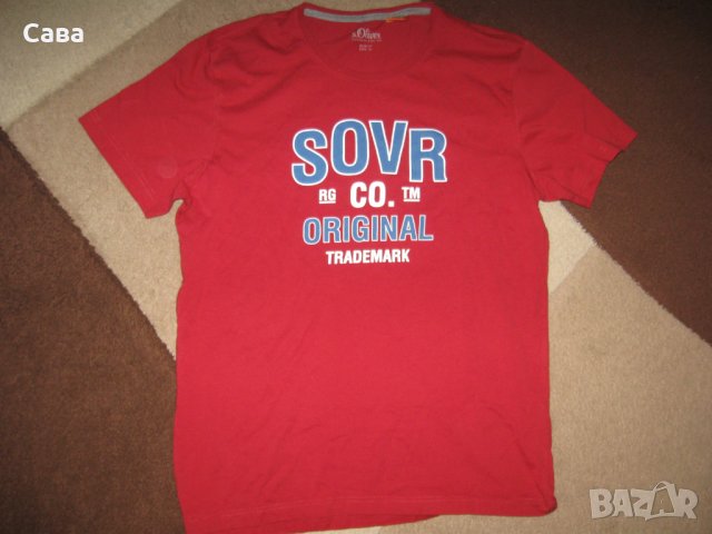 Тениски S.OLIVER  мъжки,М-Л , снимка 2 - Тениски - 37564665