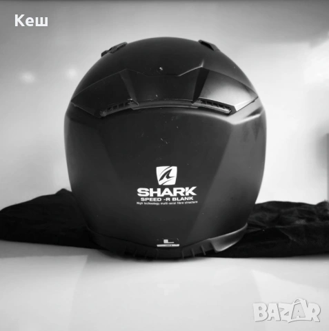 Каска Shark Speed R Blank с очила, снимка 6 - Аксесоари и консумативи - 53018555