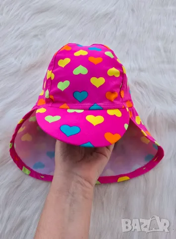 Плажна шапка със UV защита  1-3 години, снимка 6 - Шапки, шалове и ръкавици - 50276357