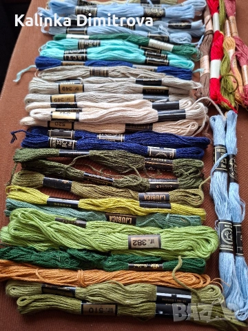 Конци за бродиране.