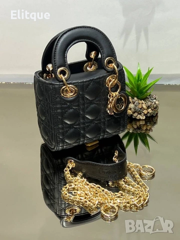 чанти CHIRSTIAN DIOR- DİOR 11.5 x 12.5 cm 💫💫💫 , снимка 4 - Чанти - 53142449