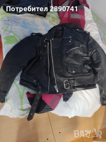 Продавам   мъжко яке от естествена кожа размер L, снимка 4 - Якета - 53063881