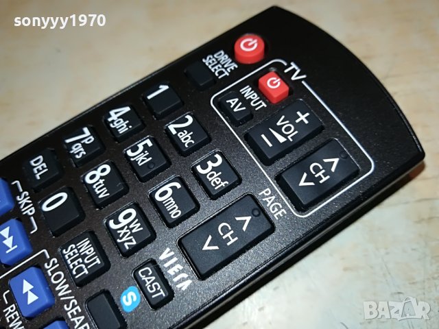 SOLD-PANASONIC BLU-RAY DISC RECORDER REMOTE-FRANCE 2707221351, снимка 16 - Дистанционни - 37514076