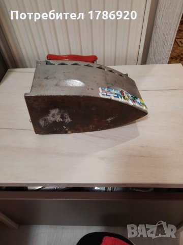 Старинна ютия на въглища , снимка 5 - Антикварни и старинни предмети - 34961514