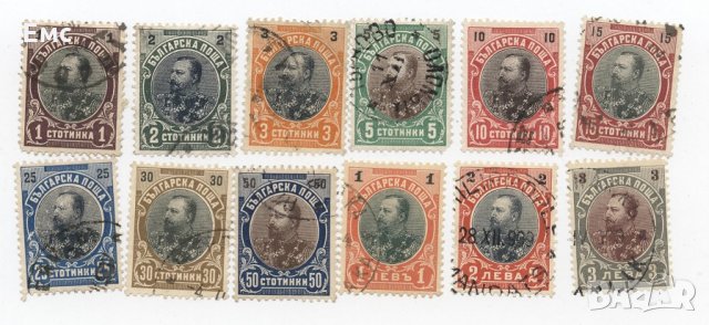 Пощенски марки от Княжество България (1879-1908г.), снимка 16 - Филателия - 30876840