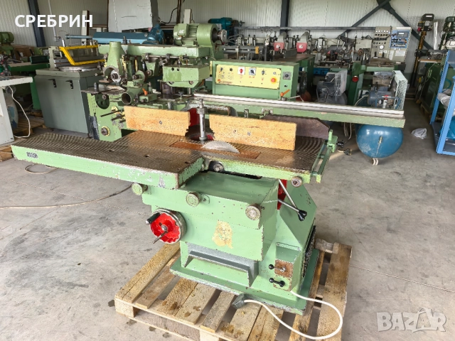 Циркуляр с карета + фреза трифазнен, снимка 5 - Други машини и части - 52630194