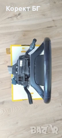 Мултифункционален волан с аербег airbag и лентов кабел + лост за мигачи/чистачки за Ford Mondeo, снимка 4 - Части - 51169228