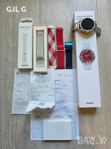 КАТО НОВ! Samsung Galaxy Watch Classic 6 43mm , снимка 1