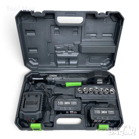 Акумулаторна тресчотка 1/2" STAHLMAYER – 36V, 120 Nm, снимка 2 - Винтоверти - 56210957