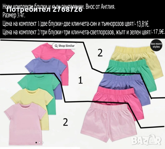 Нови дрехи, повечето внос от Англия, САМО Размер 3-4г, снимка 5 - Други - 45233676