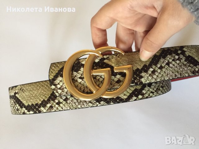 Колан Gucci, снимка 5 - Колани - 30953139