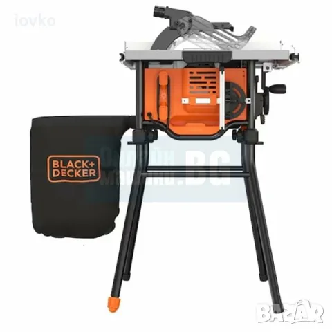 Настолен циркуляр Black & Decker BES720-QS, снимка 6 - Други инструменти - 49174621