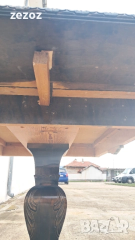 Антикварна маса за карти, снимка 9 - Маси - 53030381