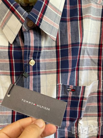 TOMMY HILFIGER нова мъжка риза,S размер, снимка 3 - Ризи - 33707883