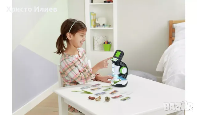 Микроскоп LeapFrog Интерактивна играчка с видео и снимки 2,4 инча екран, снимка 12 - Образователни игри - 48905333