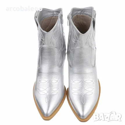 Дамски западни и байкърски ботуши, 5цвята , снимка 7 - Дамски ботуши - 49017269